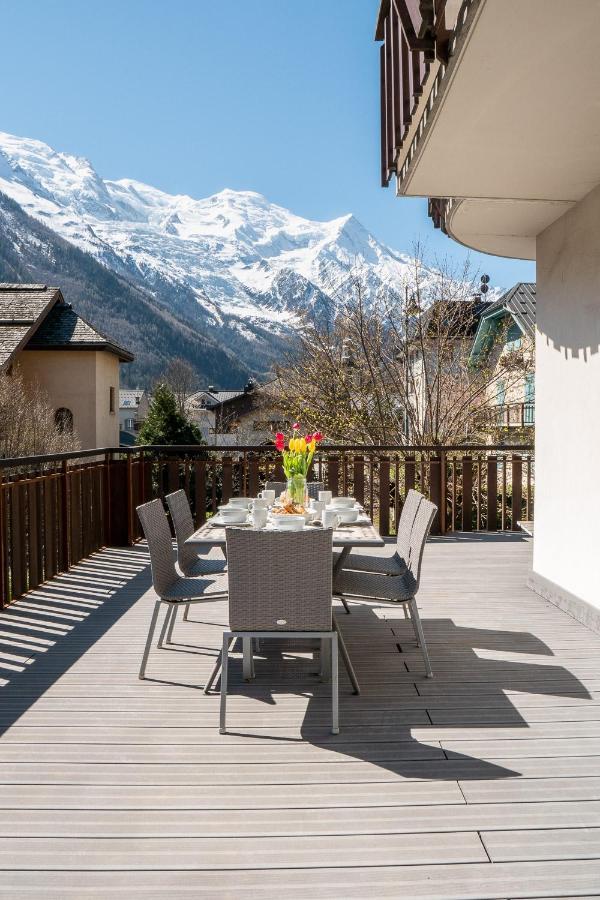 Apartment President - Alpes Travel - Central Chamonix - Sleeps 12 المظهر الخارجي الصورة