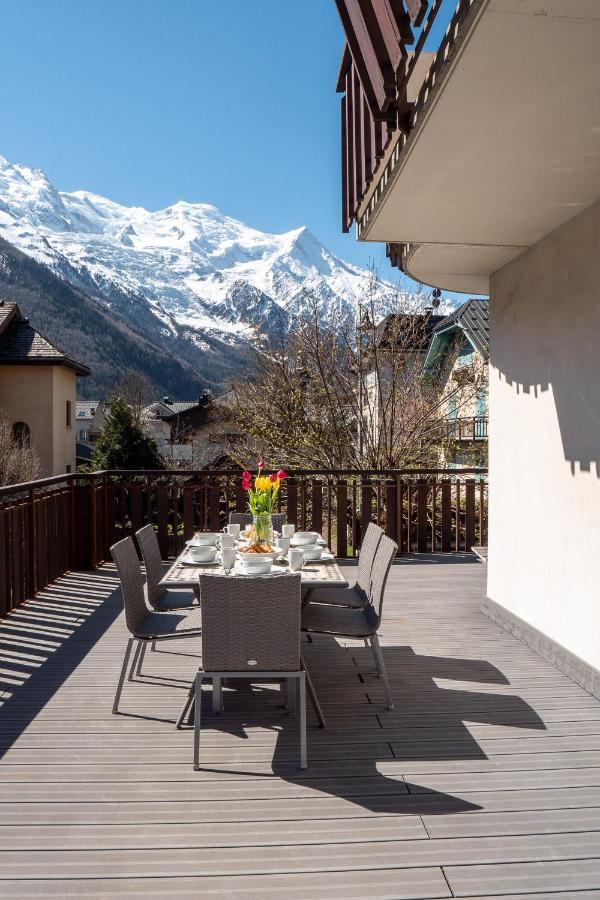 Apartment President - Alpes Travel - Central Chamonix - Sleeps 12 المظهر الخارجي الصورة