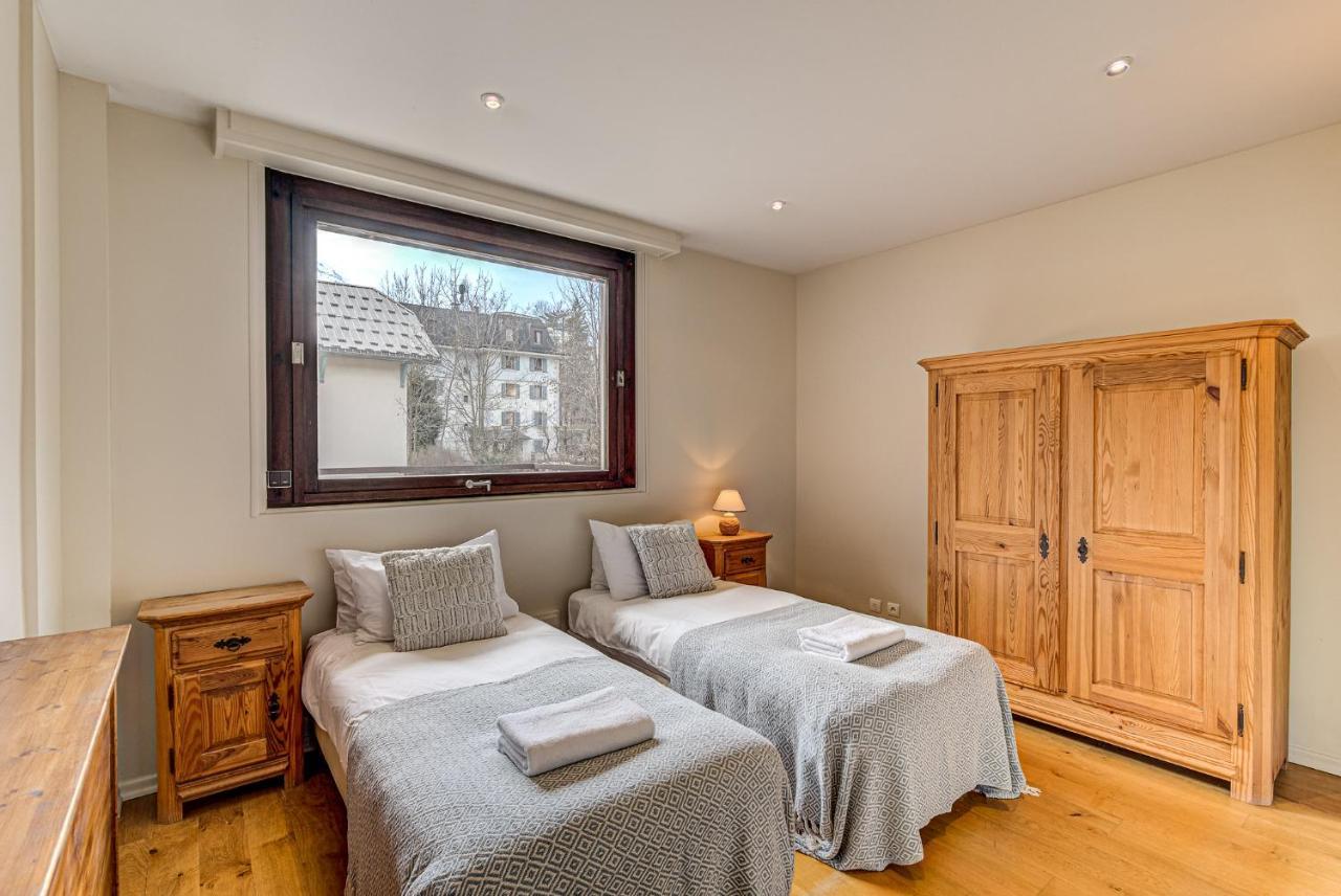 Apartment President - Alpes Travel - Central Chamonix - Sleeps 12 المظهر الخارجي الصورة
