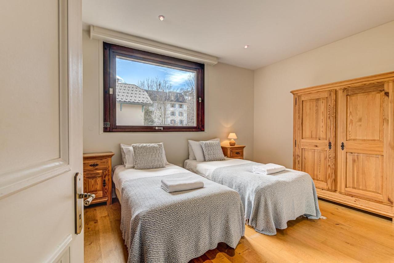 Apartment President - Alpes Travel - Central Chamonix - Sleeps 12 المظهر الخارجي الصورة