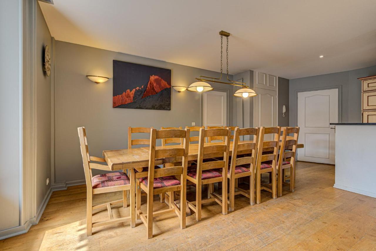 Apartment President - Alpes Travel - Central Chamonix - Sleeps 12 المظهر الخارجي الصورة
